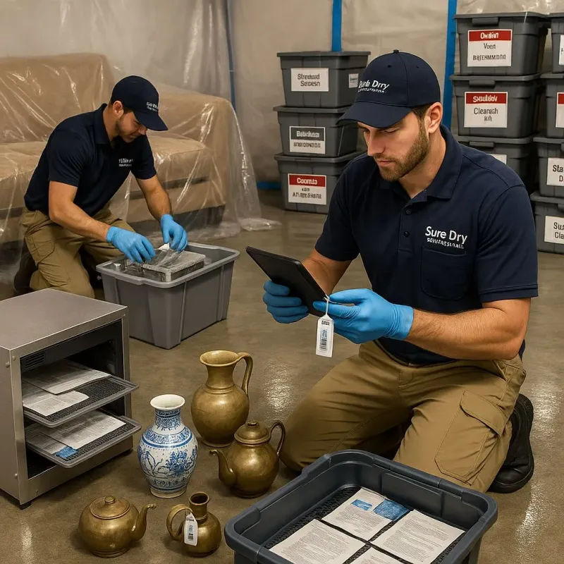 Content Protection and Restoration process in Warsaw, NY