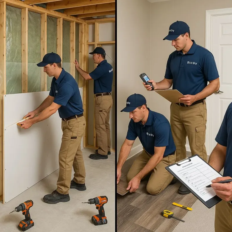 Repairs and Reconstruction process in Warsaw, NY